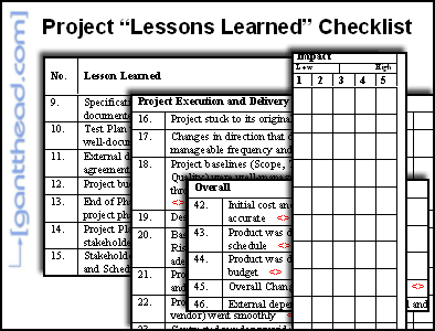 Project Lessons Learned Template from static.projectmanagement.com