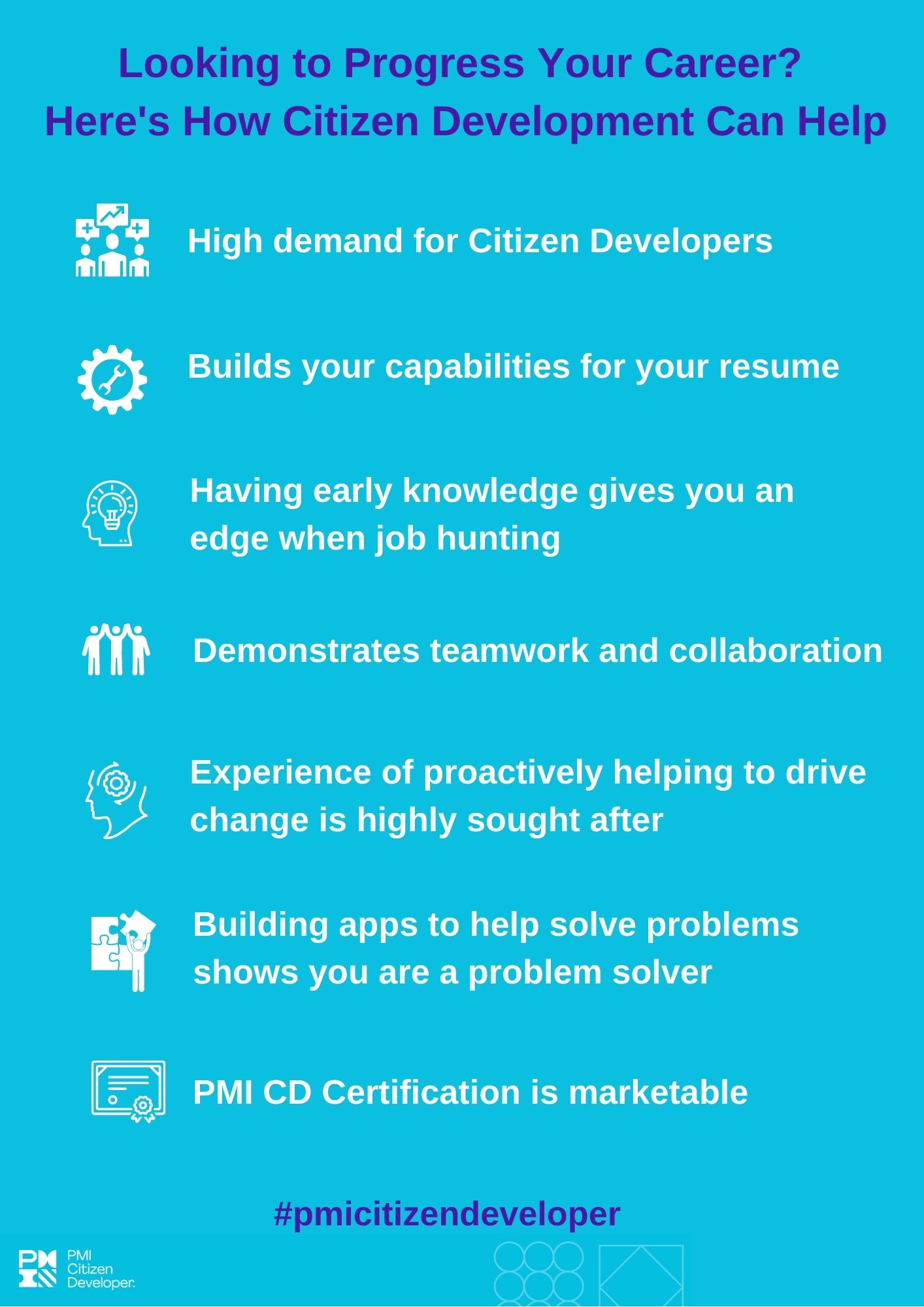 Projectmanagement Com Looking To Progress Your Career Here S How Citizen Development Can Help