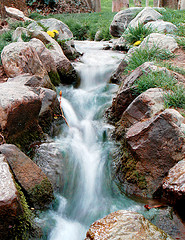 Waterfall by Hamed Saber via Flickr